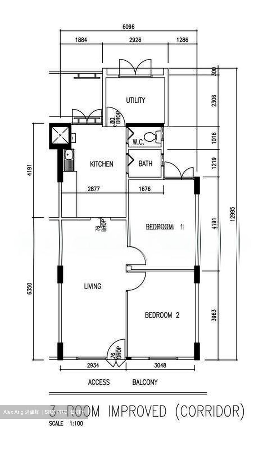 Blk 119 Bukit Merah View (Bukit Merah), HDB 3 Rooms #633010221